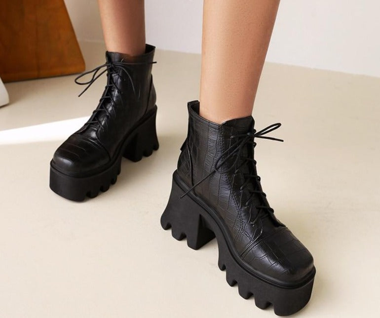 Botas Vanessa de cuero