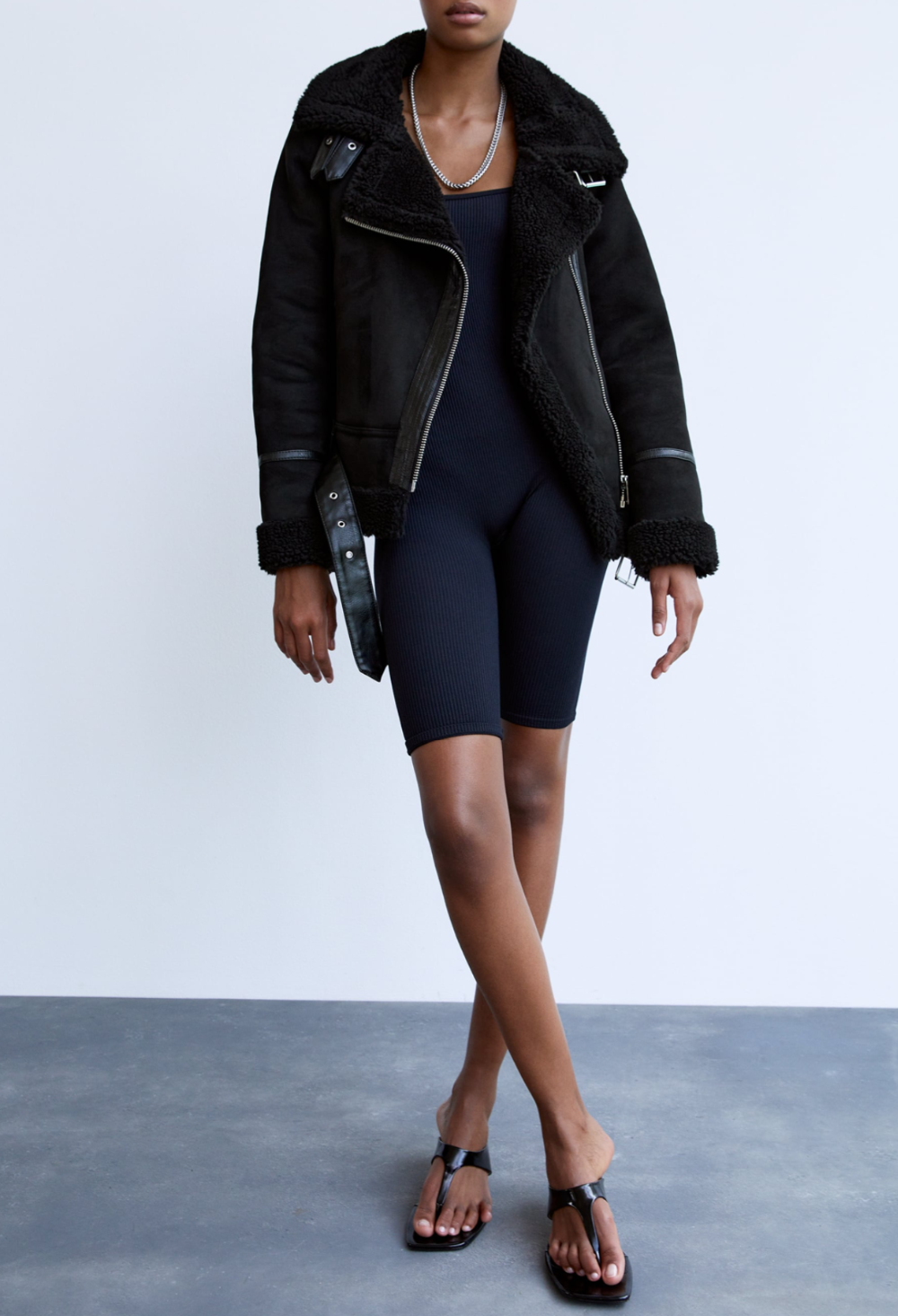 Chaqueta de ante Chloe