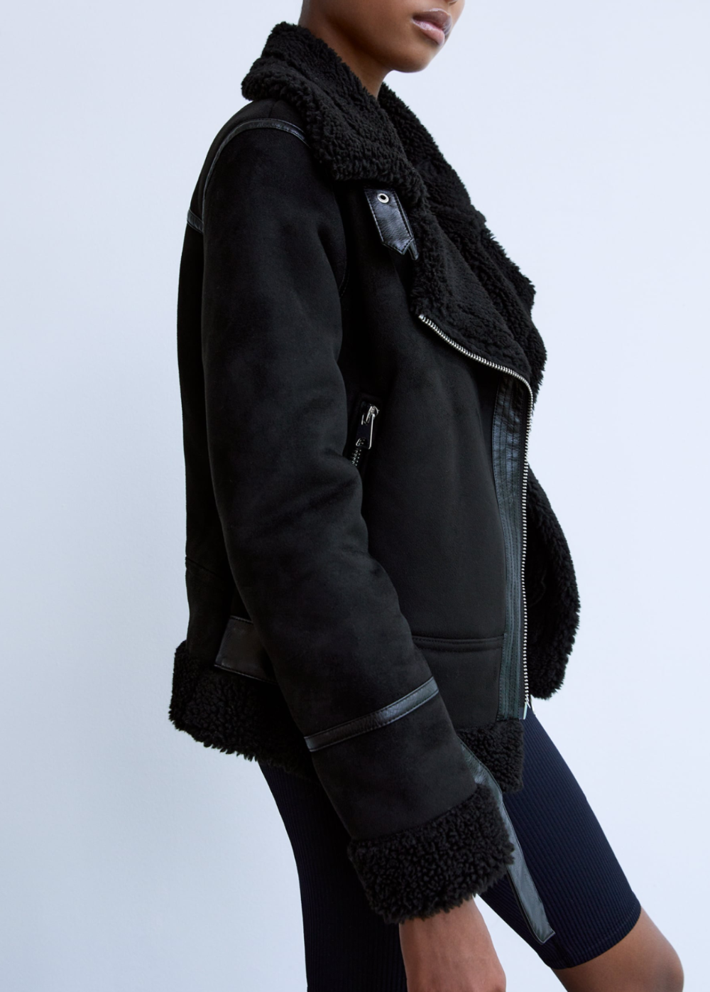 Chaqueta de ante Chloe