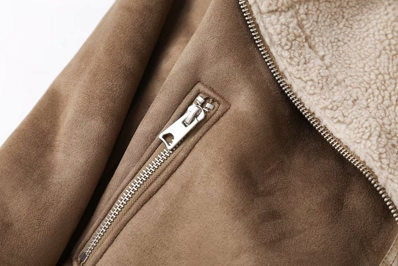 Chaqueta de ante Chloe