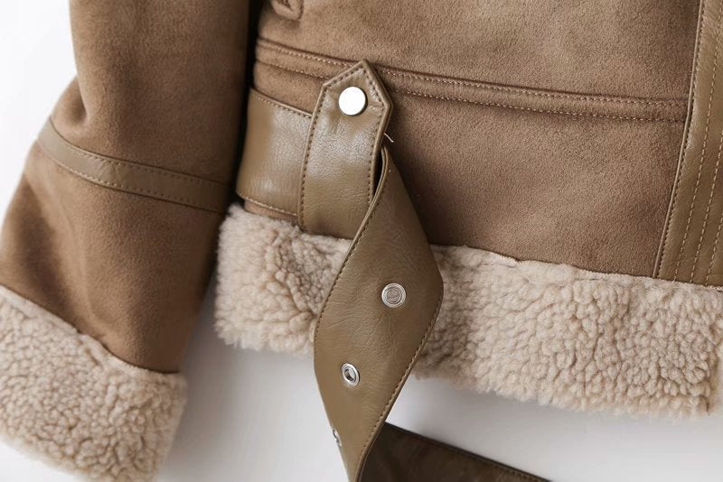 Chaqueta de ante Chloe
