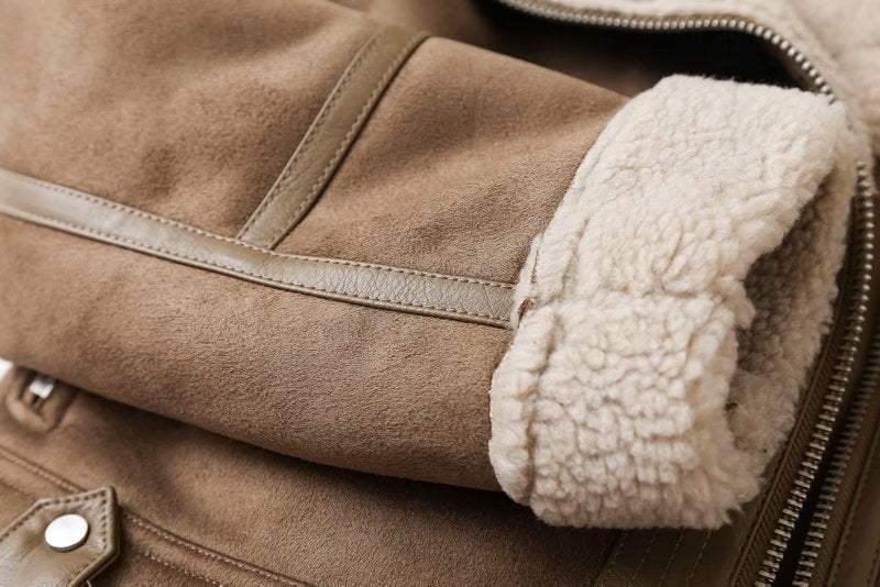 Chaqueta de ante Chloe