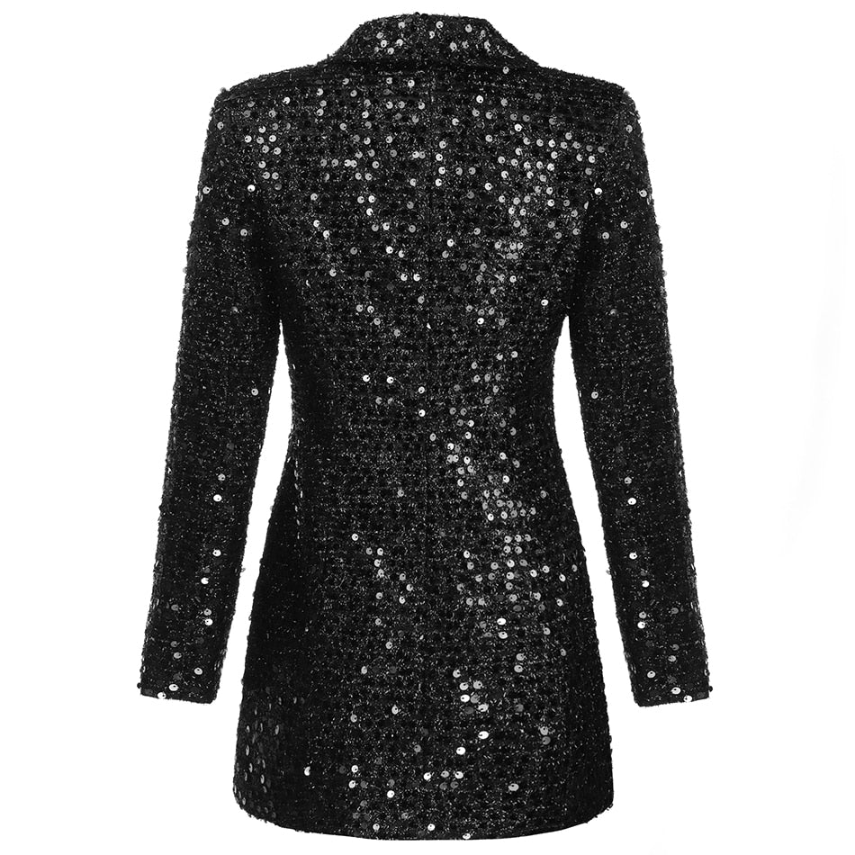 Blazer de purpurina Colette