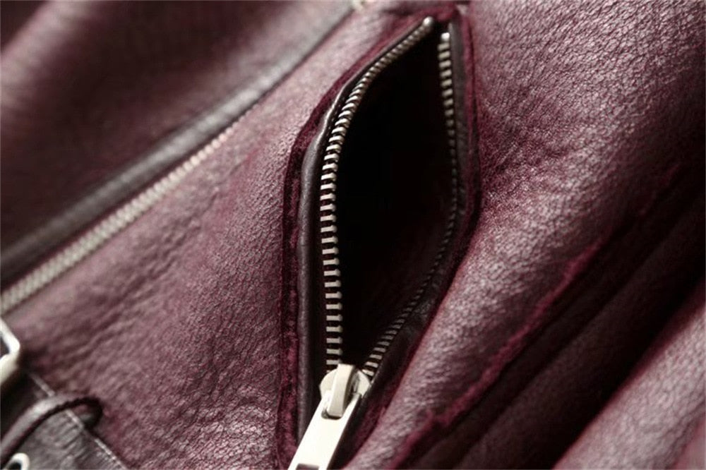 Chaqueta de cuero Emani