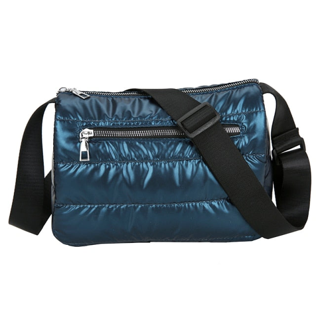 Bolso de hombro acolchado Paige