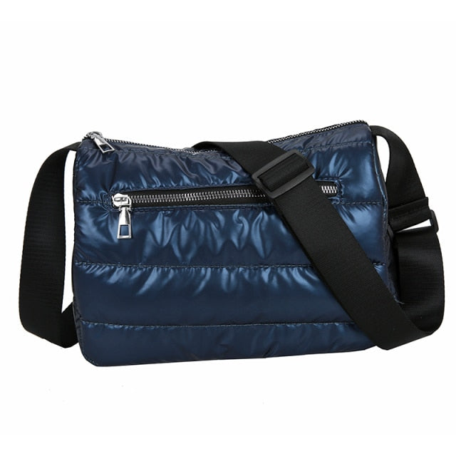 Bolso de hombro acolchado Paige