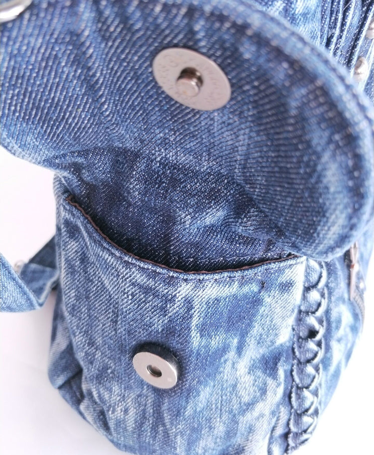 Bolso de mano de mezclilla Taboo